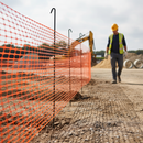 Premium Ribbed Mild Steel Road Pins - 8mm x 1350mm for Fencing and Barrier Support - Pack of 10 - Detail View