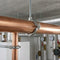 Premium Chrome Munsen Ring Pipe Supports for Copper Pipework - Durable and Strong Design for Secure Installation