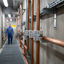 High-Performance Mineral Wool Pipe Supports for Thermal Insulation and Fire Resistance, Operating from 0°C to 650°C - Deta...