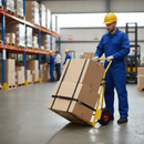 Premium Heavy Duty Dolly with Curved Back and Safety Strap for Secure Transport of Boxes and Cylinders