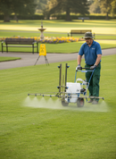 Professional 30L Heavy Duty Pedestrian Sprayer with Removable Boom and Pneumatic Tyres for Efficient Liquid Application - ...