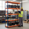 Premium Heavy Duty Shelving - 2000mm High with 8x 62L Plastic Storage Boxes