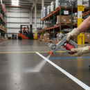 Professional Aerosol Gun Handle for Efficient Ground Marking in Sports and Parking Areas - Detail View