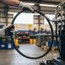 Premium Heavy Duty Hydraulic Hose Assembly 2000mm Length for Tail Lifts - Hig... - Main Product Image