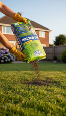 Premium Organic Lawn Fertiliser 5-5-20 with Slow Release Nutrients for Healthy Grass Growth - Main Product Image