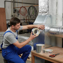 Premium 30 Micron Aluminium Foil Tape for Insulation and Sealing Applications - High-Tack Adhesive with Vapour-Tight Seal ...