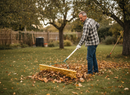 Premium 32P Polypropylene Grass and Leaf Rake - Lightweight, Durable, and Easy to Use for Efficient Debris Collection - Ma...