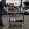 Heavy Duty Workshop Trolleys - Steel 250kg Capacity - 2 & 3 Shelf Options