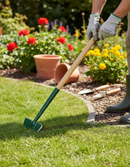 Professional Heavy Duty Lawn Edging Iron with 26" Ash Handle and 8" Blade for Perfect Edging - Detail View