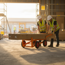 Premium Heavy Duty Beam Trolley for Safe Transport of Large Items - 500kg Capacity with Solid Rubber Wheels