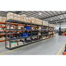 Heavy Duty Industrial Shelving - 1770mm High - 600kg Load Capacity - Grey