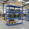 Premium Industrial Shelving - 1677mm High - 400kg Load Capacity - Steel Construction - Blue