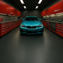 Heavy-Duty Round Dot Rubber Flooring – Non-Slip, Oil-Resistant, R11 Slip Rated – Industrial, Gym & Garage Rolls