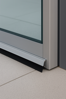 Heavy-Duty Aluminium Automatic Door Threshold Seal – Draught & Rain Proof For Inward Opening Doors (15-22mm Gap)