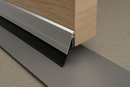Heavy-Duty Aluminium Automatic Door Threshold Seal – Draught & Rain Proof For Inward Opening Doors (15-22mm Gap)