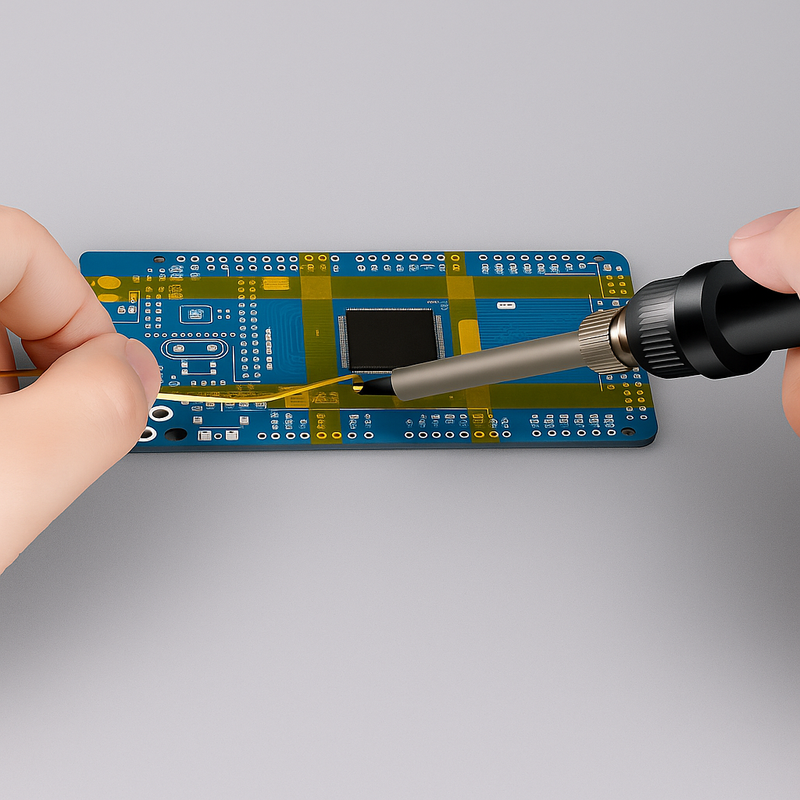 Anti-Static Polyimide Tape – Amber, Ideal For Electronics