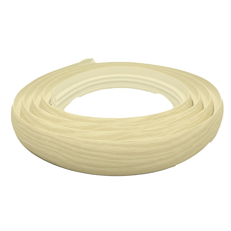 Flexible 40mm PVC Floor Trim – Curved Door Threshold Strip for Laminate, Vinyl & Carpet | Waterproof Transition Profile (Easy Heat-Bend Install)