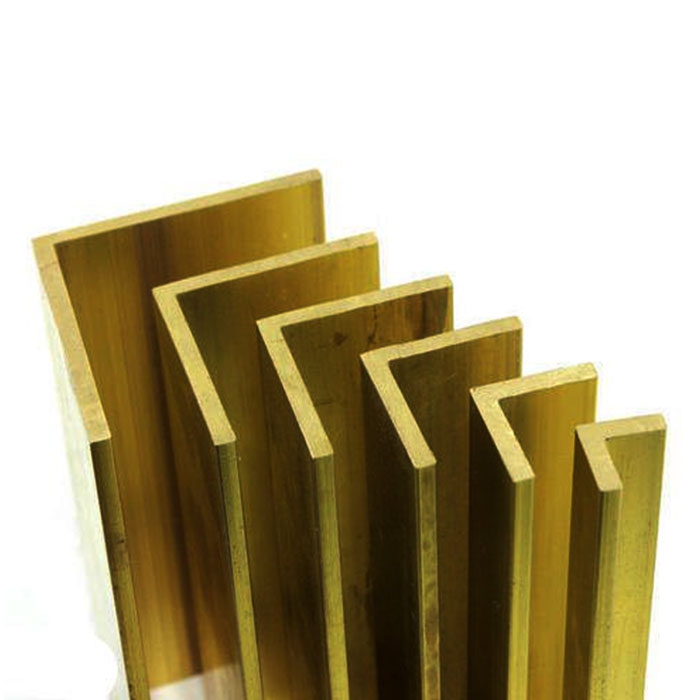 Heavy-Duty Plain Finish Brass Angle 2.5" x 2.5" x 1/8" – Precision Cut & Ready for Metalwork