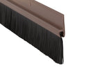 Industrial 50mm PVC Brush Door Seal – Draught Proof, Easy-Fit– Perfect For Sliding, Folding & Garage Doors