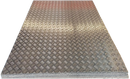 2000mm x 1000mm x 2mm Aluminium Checker Plate – Heavy-Duty Five Bar Treadplate for Maximum Grip & Durability