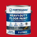 Heavy Duty PU350 Supercoat Polyurethane Garage Floor Paint 5Ltr