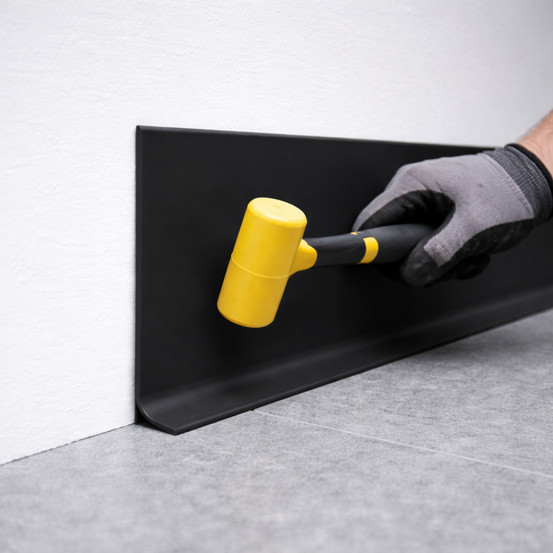 PVC Flexible Sit-On Skirting Board | Buy Online UK