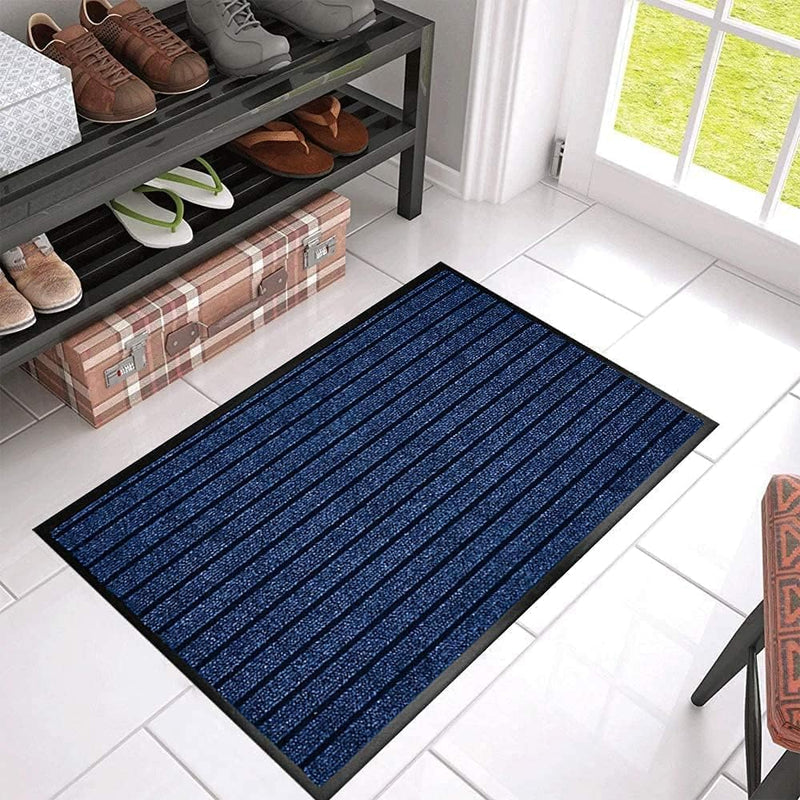 Heavy-Duty Outdoor Rubber Door Mat – Non-Slip, Waterproof, Washable Mud and Dirt Barrier