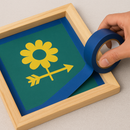 UV Resistant Blue Masking Tape For Indoor & Outdoor Projects