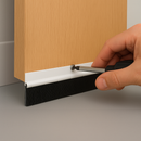 Industrial 50mm PVC Brush Door Seal – Draught Proof, Easy-Fit– Perfect For Sliding, Folding & Garage Doors