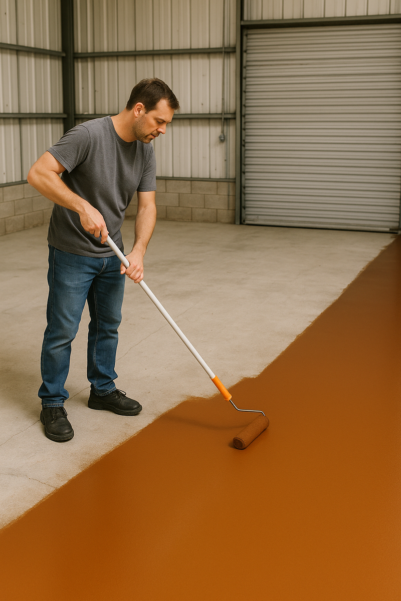 Heavy Duty Anti Slip Supercoat Floor Paint Perfect Solution For Factory and Garage Floors