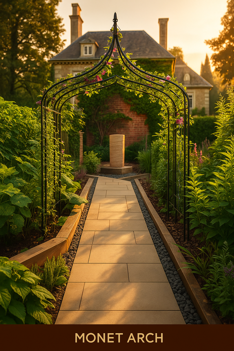 VerdantHome Gothic Garden Arch – Elegant Tall Frame
