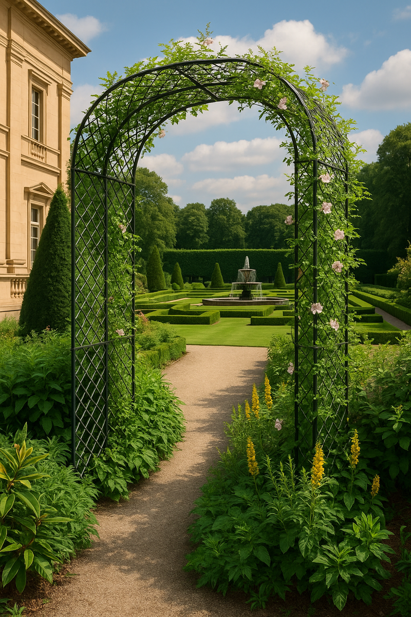 Verdanta Elegance Door Arch – Decorative Garden Entrance Frame