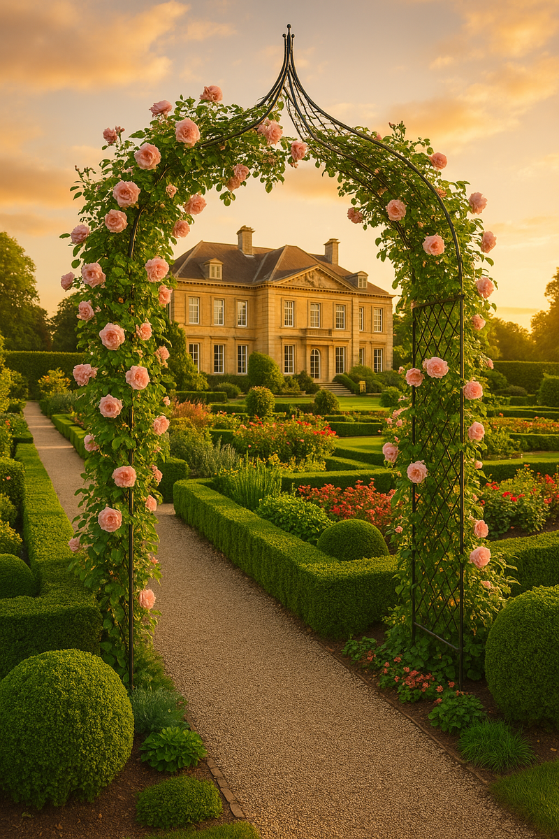 Verdanta Gothic Garden Arch – Elegant Frame for Climbing Plants