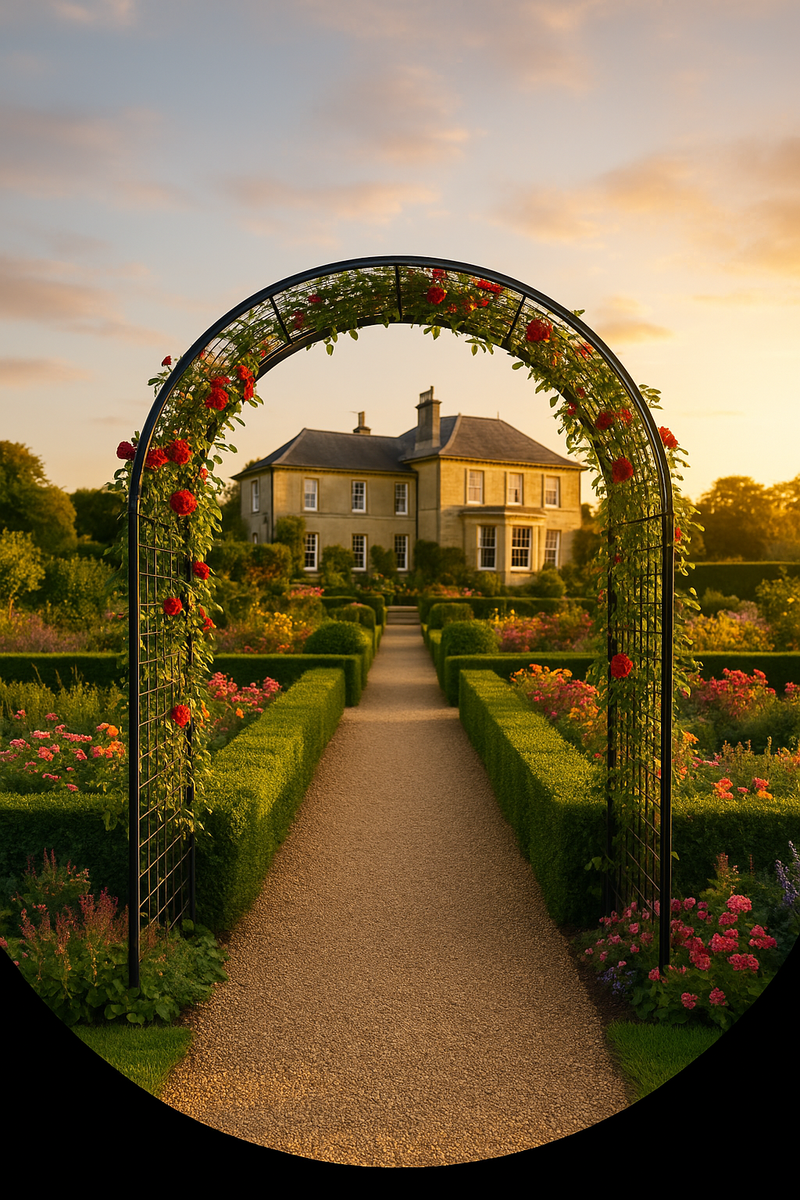 Verdanta King Garden Arch – Grand Frame for Climbing Plants