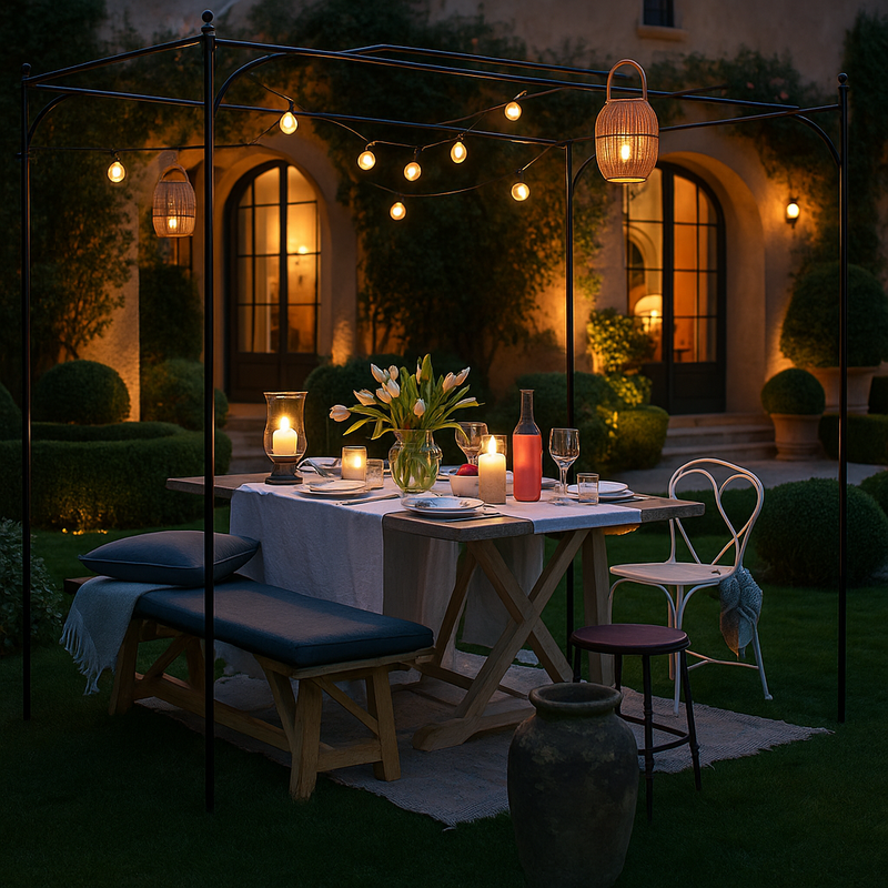 Verdanta Provence Pergola – Elegant Outdoor Garden Structure