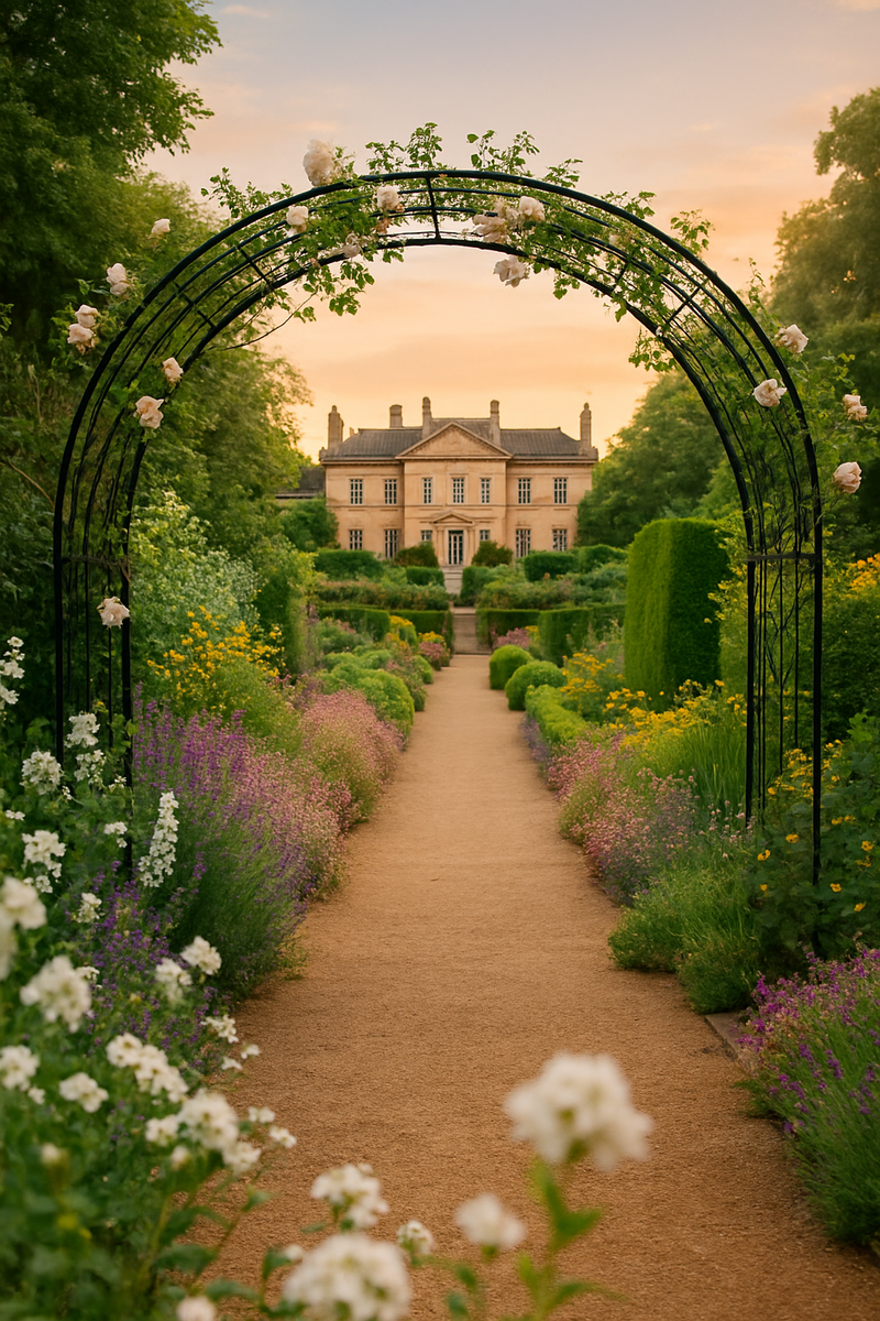 Verdanta Round Pergola – Elegant Circular Frame for Gardens
