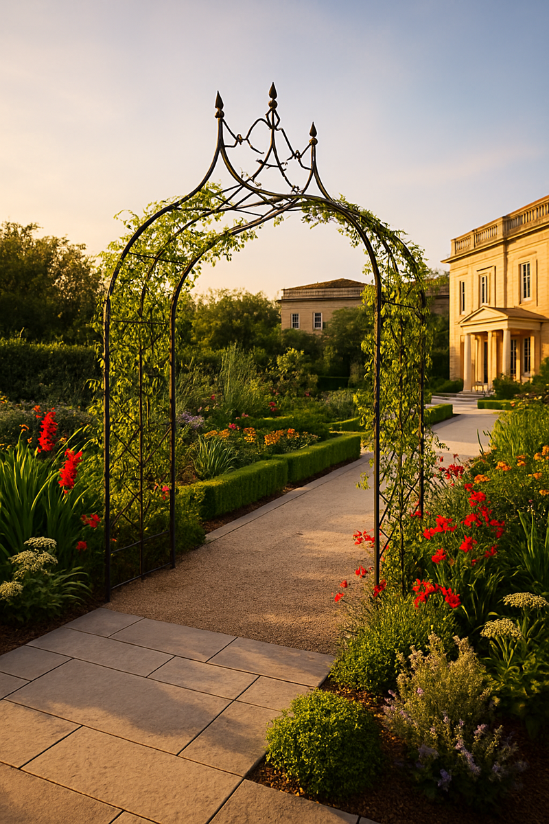 Verdanta Gothic Pergola – Arched Garden Frame for Climbers