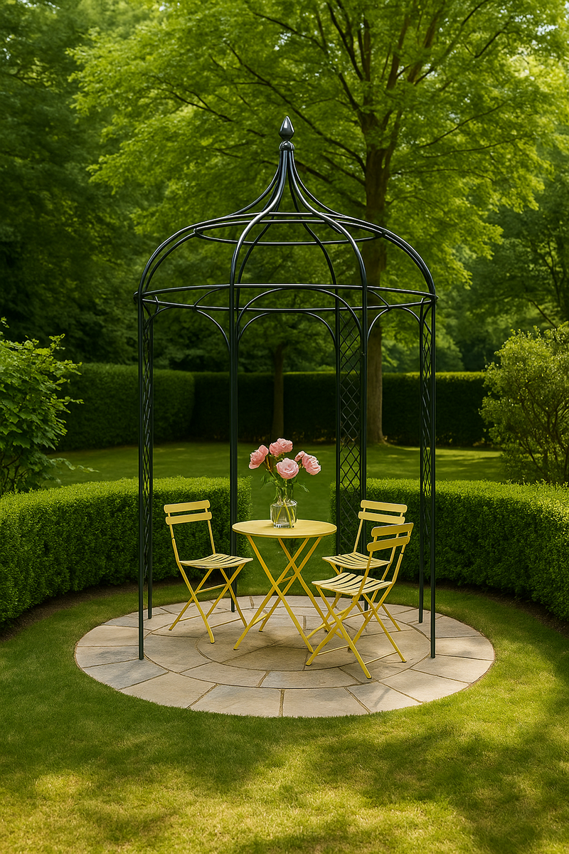 Verdure | Gothic Garden Gazebo with Elegant Arched Design