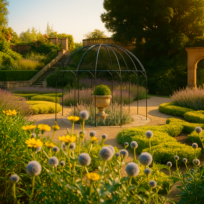 Verdure | Dome Garden Gazebo – Elegant Metal Structure