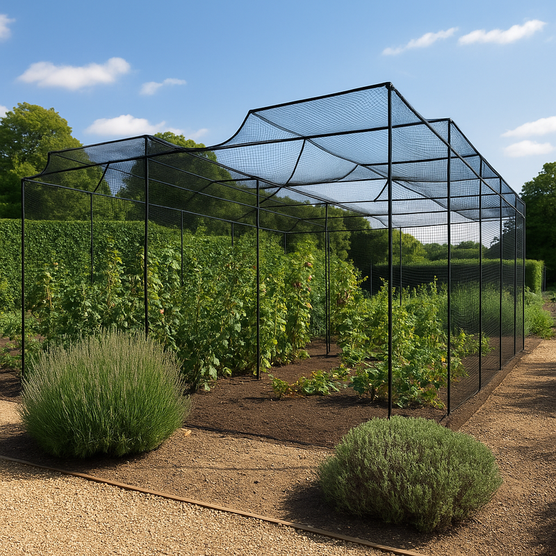 VerdiShield Monet Roof Fruit Cage – Elegant Arched Top