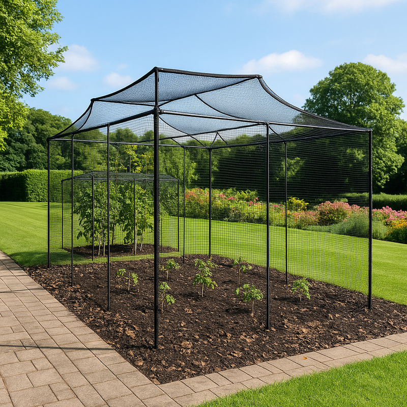 VerdiShield Monet Roof Fruit Cage – Elegant Arched Top
