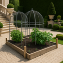 Verdura Domed Fruit Cage – Steel Frame, Elegant Garden Cover