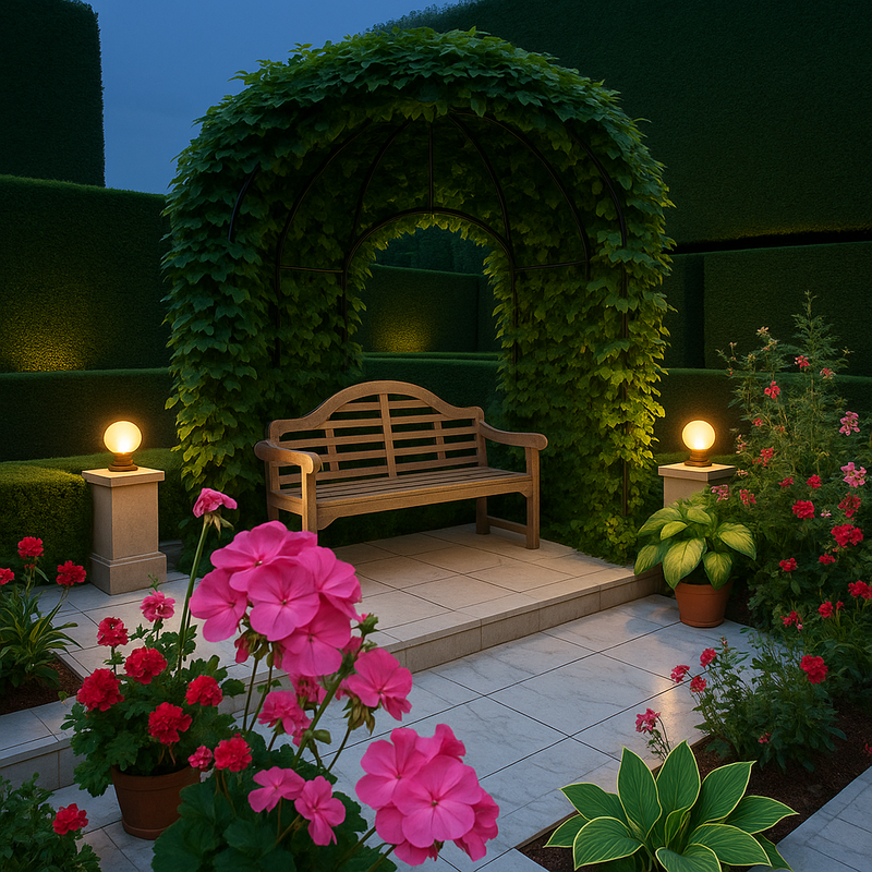 Verdure Sussex Arbour – Classic Arched Garden Seating