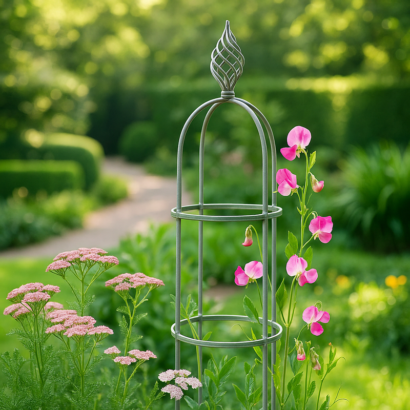 Alag Elegance Obelisk – 1.9m Iron Support for Climbers