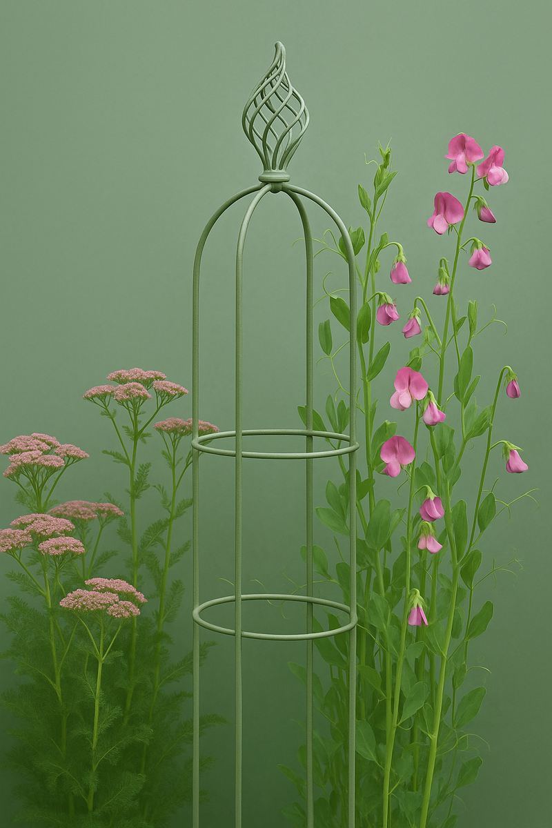 Alag Elegance Obelisk – 1.9m Iron Support for Climbers