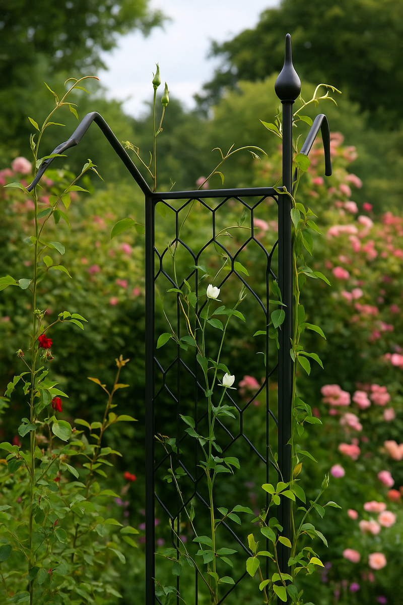 Verdea Garden Obelisk – Elegant Tricorn Design for Climbers