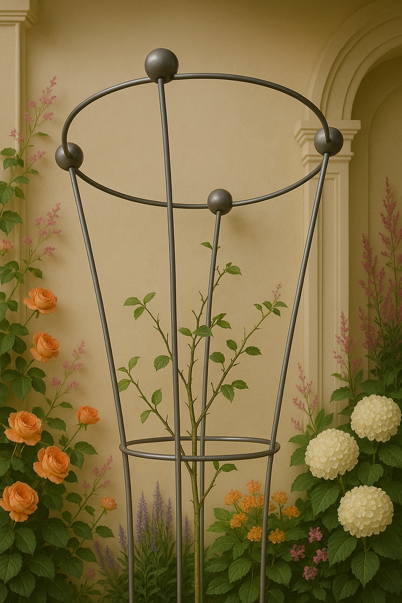 VerdeVista Elegance Inverted Garden Obelisk – Steel Frame