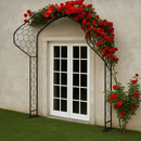 VerdeVista Edwardian Portico – Steel Arch for Garden Entrances