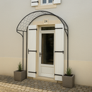 VerdeVista Edwardian Portico – Steel Arch for Garden Entrances