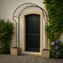 VerdeVista Round Portico – Arched Steel Frame for Climbing Plants